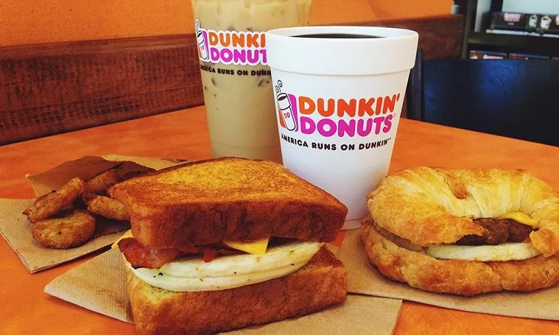 Dunkin’ Donuts Lunch Menu